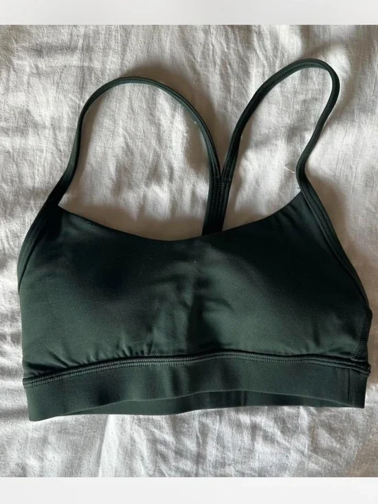 NWOT lululemon athletica Y Bra Rainforest Green - Picture 1 of 2